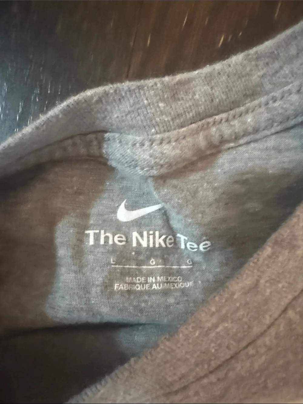 Nike Kids Short Sleeve Soccer Tee Duo in Red and Gray size L